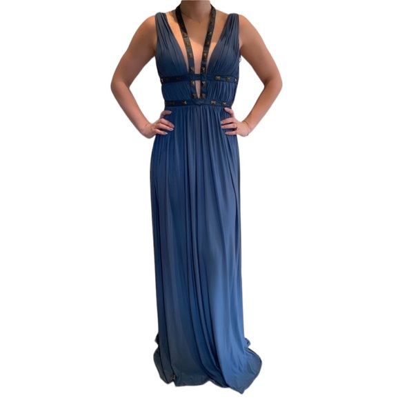 Jovani Evening Gown Blue - Picture 1 of 6